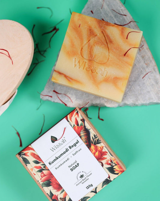 Kumkumadi Regal-Kumkumadi oil & Saffron Powder |Soap Bar