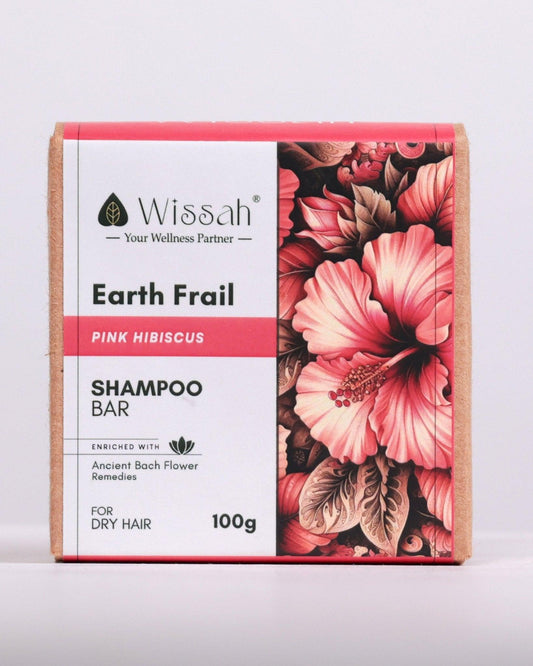 Earth Frail-Pink Hibiscus Shampoo Bar