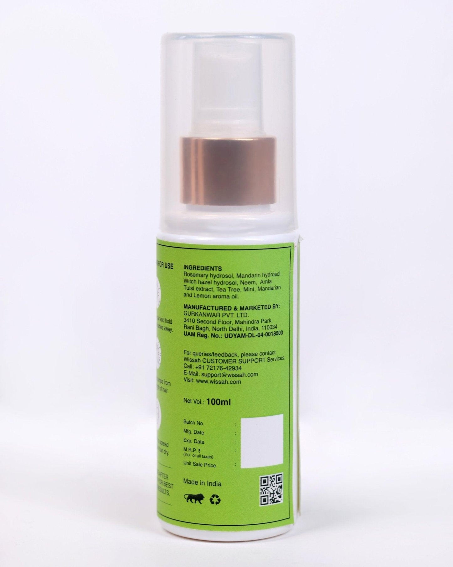 Rosemary Oil Control Hair Mist